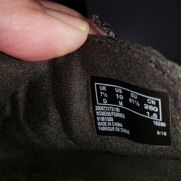 Clark's Black Pebbled Leather Women's Shoes Sz 10 M - Picture 7 of 8